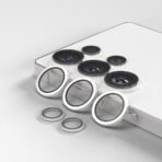 Протектор за камера Etteri метални рингове за Galaxy S26 Ultra – Сребрист - Image 2
