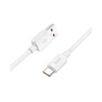Кабел Hoco USB-A – USB-C – PD 6A 100W X96 1 м – Бял