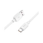 Кабел Hoco USB-A – USB-C – PD 6A 100W X96 1 м – Бял