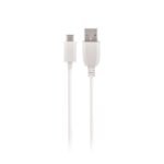 Кабел Maxlife USB-A – USB-C 2A 3 м – Бял