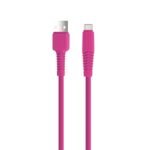 Кабел Setty USB-A – USB-C 2.1A 1.5 м – Цикламен