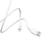 Кабел Blue Power BL2BX14 USB-A към Lightning 15W 3A 2 м – Бял - Image 3