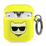 Калъф Karl Lagerfeld Choupette за AirPods 1/2 – Жълт