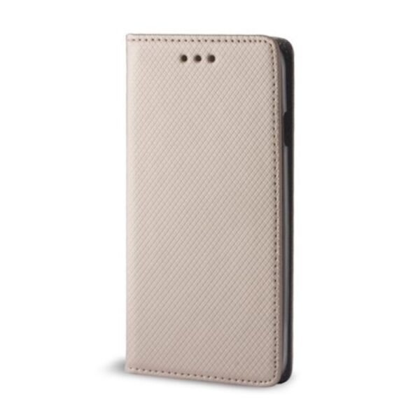 Калъф bSmart Magnet Book страничен за Galaxy S25 FE – Златист