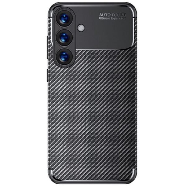 Калъф bSmart Carbon Auto Focus за Galaxy S25 FE – Черен