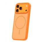 Калъф bSmart Frame Thin MagSafe за iPhone 17 Pro – Оранжев - Image 2