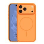 Калъф bSmart Frame Thin MagSafe за iPhone 17 Pro Max – Оранжев