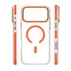 Калъф Etteri Icy Mag case за iPhone 17 Pro Max – Оранжев - Image 4