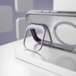 Калъф Etteri Morning Fog с MagSafe и стойка за iPhone 17 – Тъмнолилав - Image 5