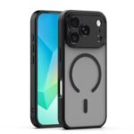 Mag Matt с отвори за камерите за iPhone 17 Pro Max (6.9) черен