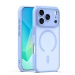 Mag Matt с отвори за камерите за iPhone 17 Pro Max (6.9) светлосин