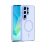 Калъф Mag Matt с цяла дупка за камерите за Galaxy A37 – Светлосин