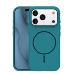 Калъф Silicone Thin Mag за iPhone 16 – Тюркоазен