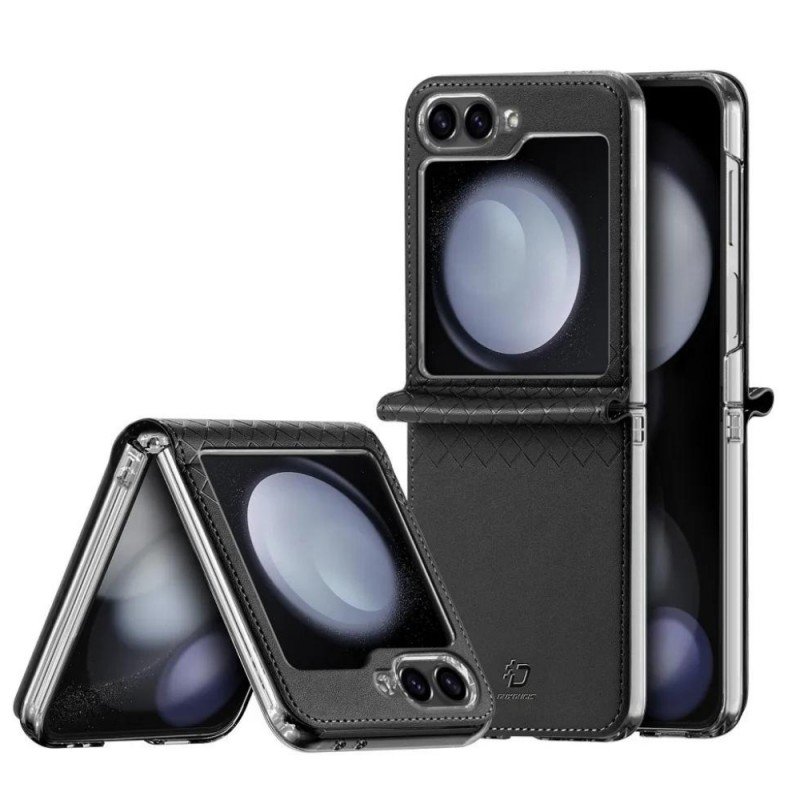 kozhen-keys-dux-ducis-bril-za-samsung-galaxy-z-flip6-cheren21309-0-800x800-1.jpg Калъф Dux Ducis BRIL за Galaxy Z Flip6 – Черен - Image 1