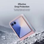 Калъф Dux Ducis BRIL за Galaxy Z Flip7 – Розов - Image 4
