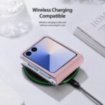 Калъф Dux Ducis BRIL за Galaxy Z Flip7 – Розов - Image 5
