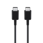 Кабел Samsung EP-DA705BBE USB-C към USB-C 3A 1 м – Черен