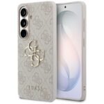 Калъф Guess 4G Vintage Gold Logo за iPhone 14 Pro Max – Розов