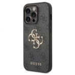 Калъф Guess 4G Metal Logo за iPhone 15 Pro Max – Сив - Image 2