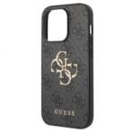 Калъф Guess 4G Metal Logo за iPhone 15 Pro Max – Сив - Image 4