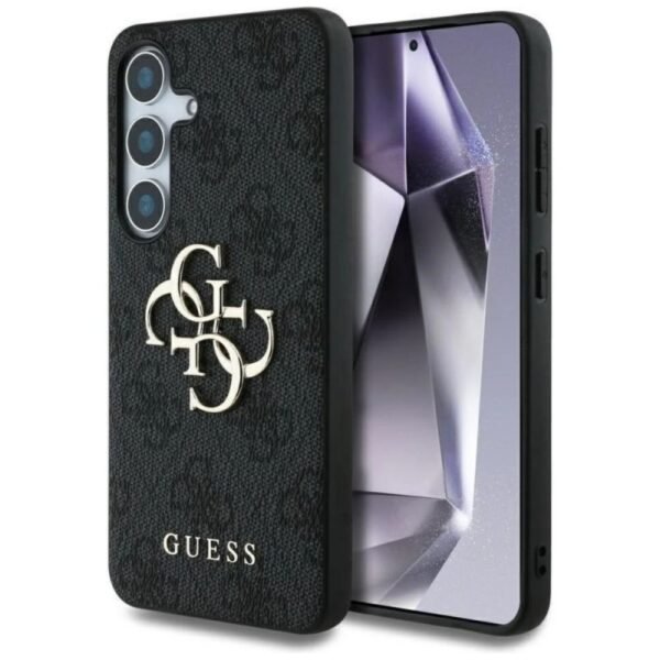 Калъф Guess Big 4G Logo Classic за Galaxy S25 – Черен
