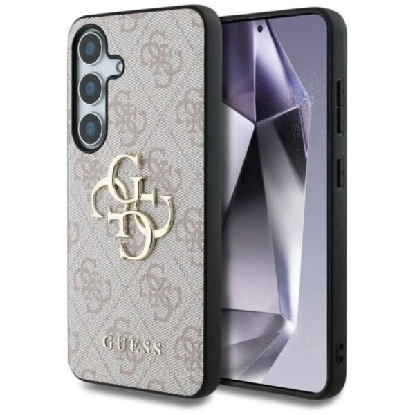 Калъф Guess Big 4G Logo Classic за Galaxy S25 – Розов