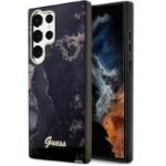 Калъф Guess Golden Marble Collection за Galaxy S23 Ultra – Черен