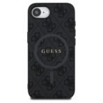 Калъф Guess HC MagSafe PU 4G Ring Classic Logo за iPhone 16e / 17e – Черен - Image 2