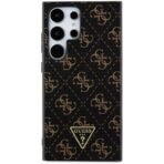 Калъф Guess HC PU 4G Triangle за Galaxy S24 Ultra – Черен - Image 2