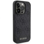 Калъф Guess HC PU Quilted 4G Classic за iPhone 15 Pro – Черен - Image 2