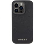Калъф Guess HC PU Quilted 4G Classic за iPhone 15 Pro Max – Черен - Image 3