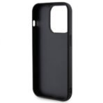 Калъф Guess HC PU Quilted Metal Logo за iPhone 15 Pro – Черен - Image 4