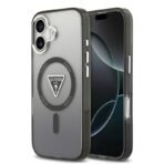 Калъф Guess IML Gradient Triangle Logo за iPhone 17 – Черен