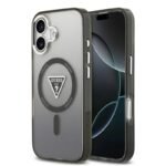 Калъф Guess IML Gradient Triangle Logo за iPhone 17 – Черен