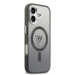 Калъф Guess IML Gradient Triangle Logo за iPhone 17 – Черен - Image 3