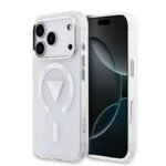 Калъф Guess IML Gradient Triangle Logo за iPhone 17 Pro – Прозрачен