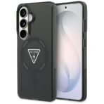 Калъф Guess IML Gradient Triangle MagSafe за Galaxy S26 – Черен