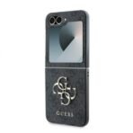 Калъф Guess Leather 4G Metal Logo за Galaxy Z Flip6 – Черен - Image 2