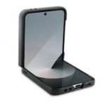 Калъф Guess Leather 4G Metal Logo за Galaxy Z Flip6 – Черен - Image 4