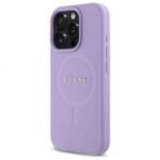 Калъф Guess Saffiano MagSafe за iPhone 16 Pro – Лилав - Image 2