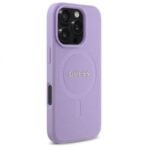 Калъф Guess Saffiano MagSafe за iPhone 16 Pro – Лилав - Image 4