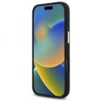 Калъф Guess Silicone Logo Strass 4G за iPhone 16 Pro – Черен - Image 4