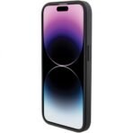 Калъф Karl Lagerfeld Quilted K Pattern за iPhone 15 Pro – Черен - Image 3