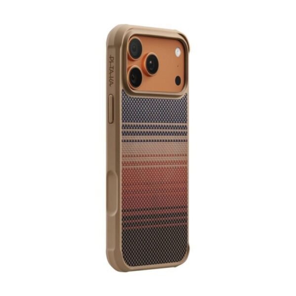 Калъф Pitaka Aramid ProGuard Sunset за iPhone 17 Pro – Кафяв