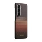 Калъф Pitaka Edge Case Sunset за Galaxy S26 – Кафяв
