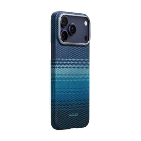 Калъф Pitaka Ultra-Slim Moonrise за iPhone 17 Pro – Син