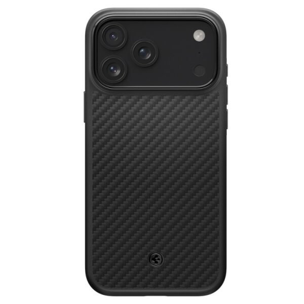 Калъф Spigen Enzo Aramid T за iPhone 17 Pro – Черен