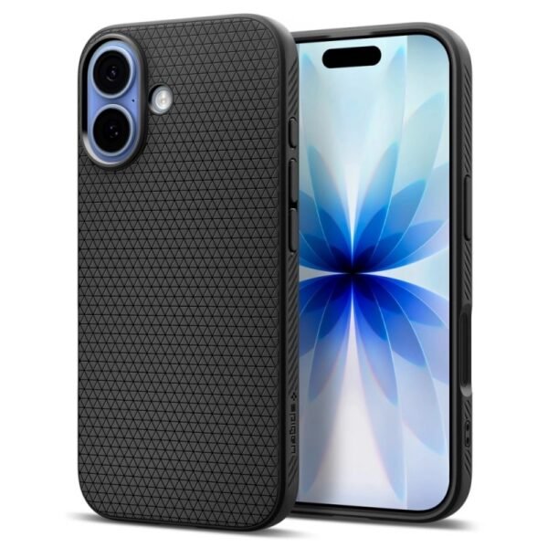 Калъф Spigen Liquid Air за iPhone 17 – Черен