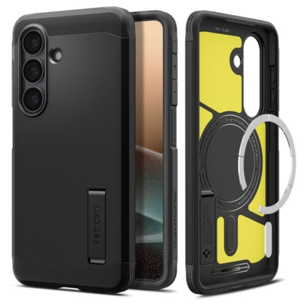 Калъф Spigen Tough Armor MagSafe за Galaxy S26 – Черен