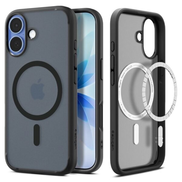 Калъф Spigen Ultra Hybrid MagSafe за iPhone 17 – Черен